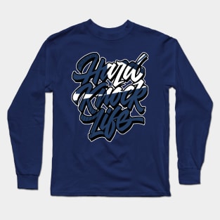 Hard Knock Brave Blue Long Sleeve T-Shirt